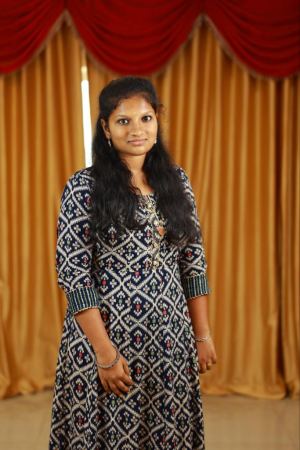 S. Monisha  B com & MBA doing